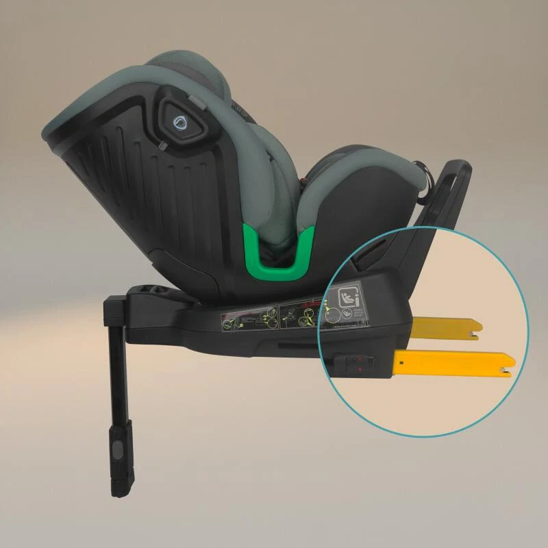 Autosedačka 0-36 kg 360° otočná Coccolle Mago Greenstone