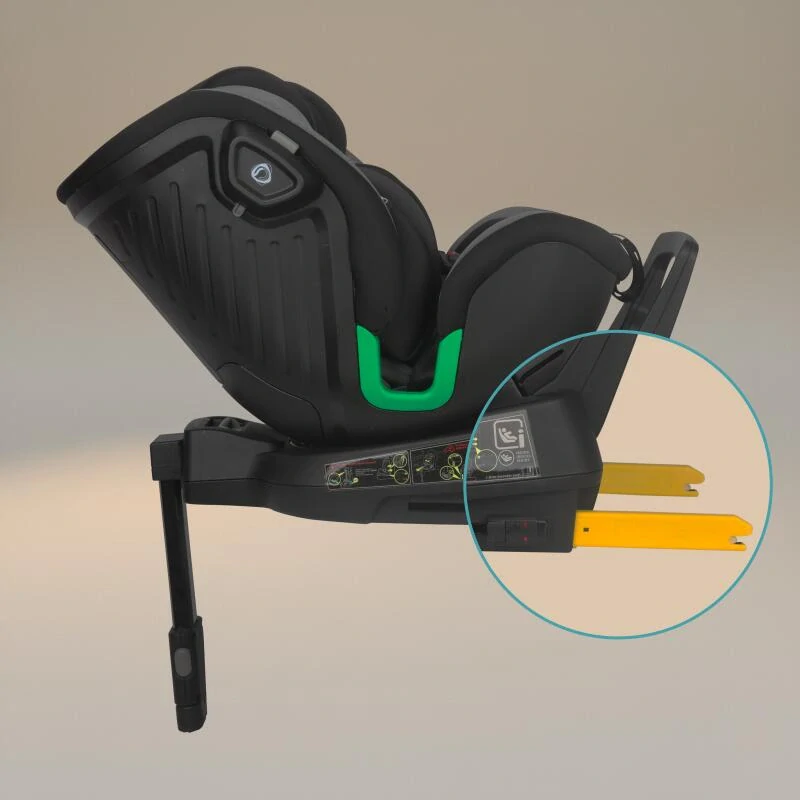 Autosedačka 0-36 kg 360° otočná Coccolle Mago natural grey