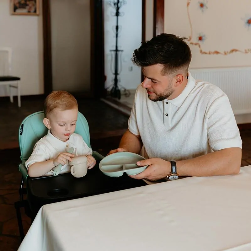 PŮJČOVNA - Jídelní židlička Coccolle Miso Greystone