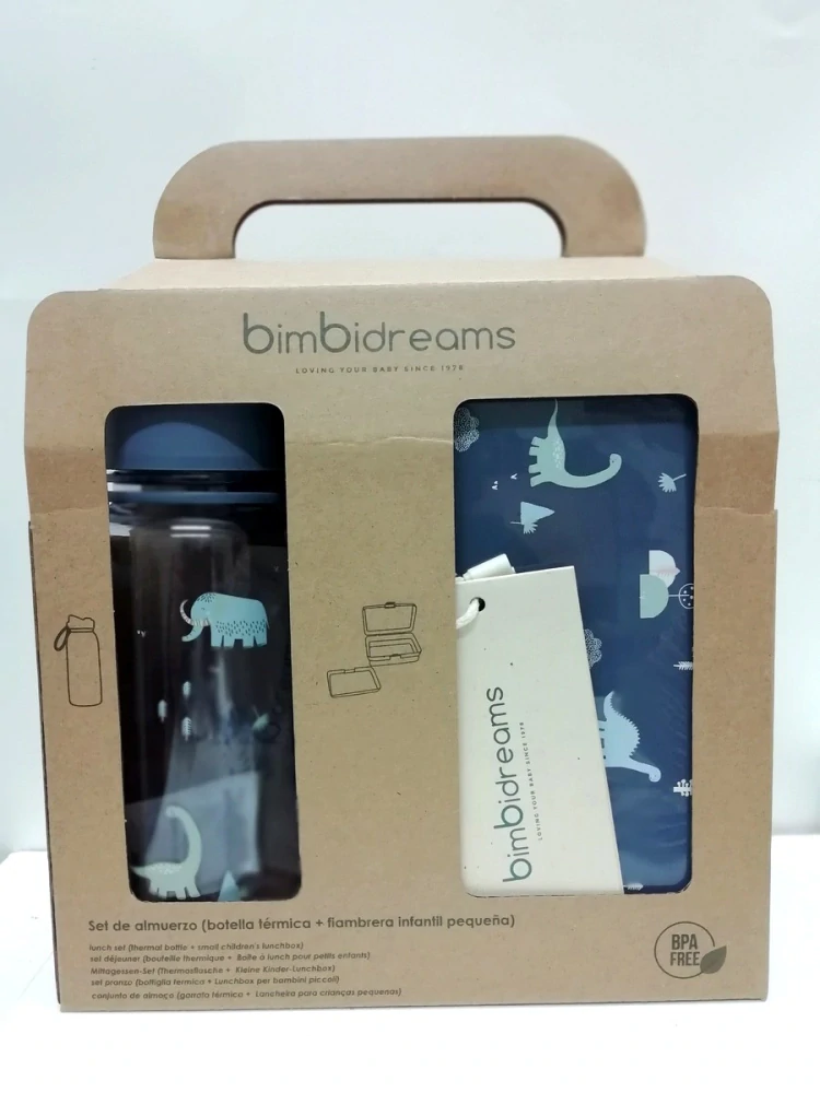 BimBi svačinová sada box + tritanová láhev Trex
