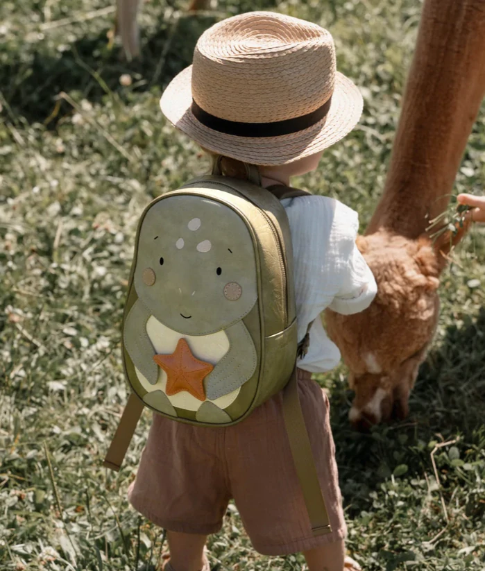 NEW Dětský batůžek z eco kůže Želvička Marta - Big ŽELVA MARTA