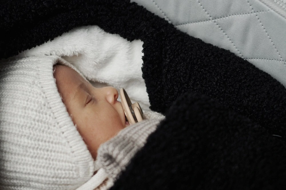 Zimní fusak Teddy Bear black