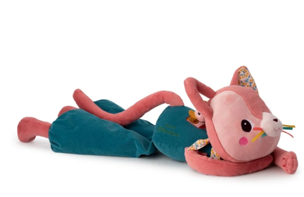  Lilliputiens - velká textilní hračka - kočička Jeanne 