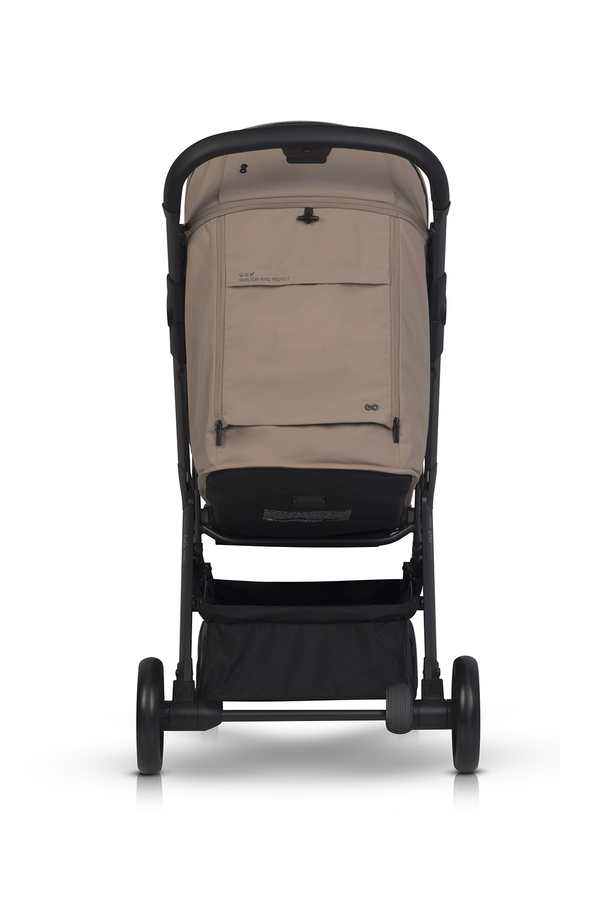 Sportovní kočárek kočárek EasyGo Hero Golden Beige s automatickým skládáním