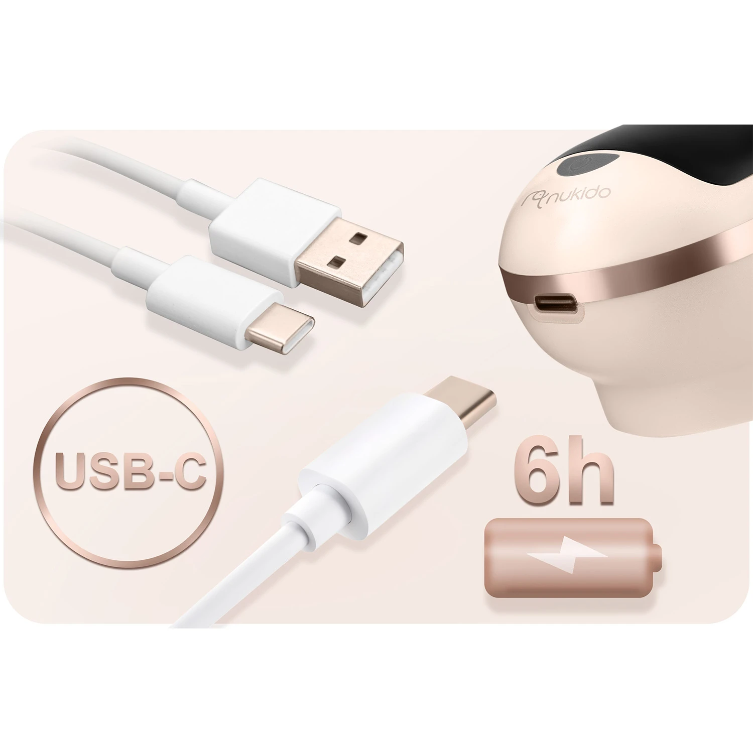 Třífázová elektrická odsávačka mléka Nukido NK-960 Beige