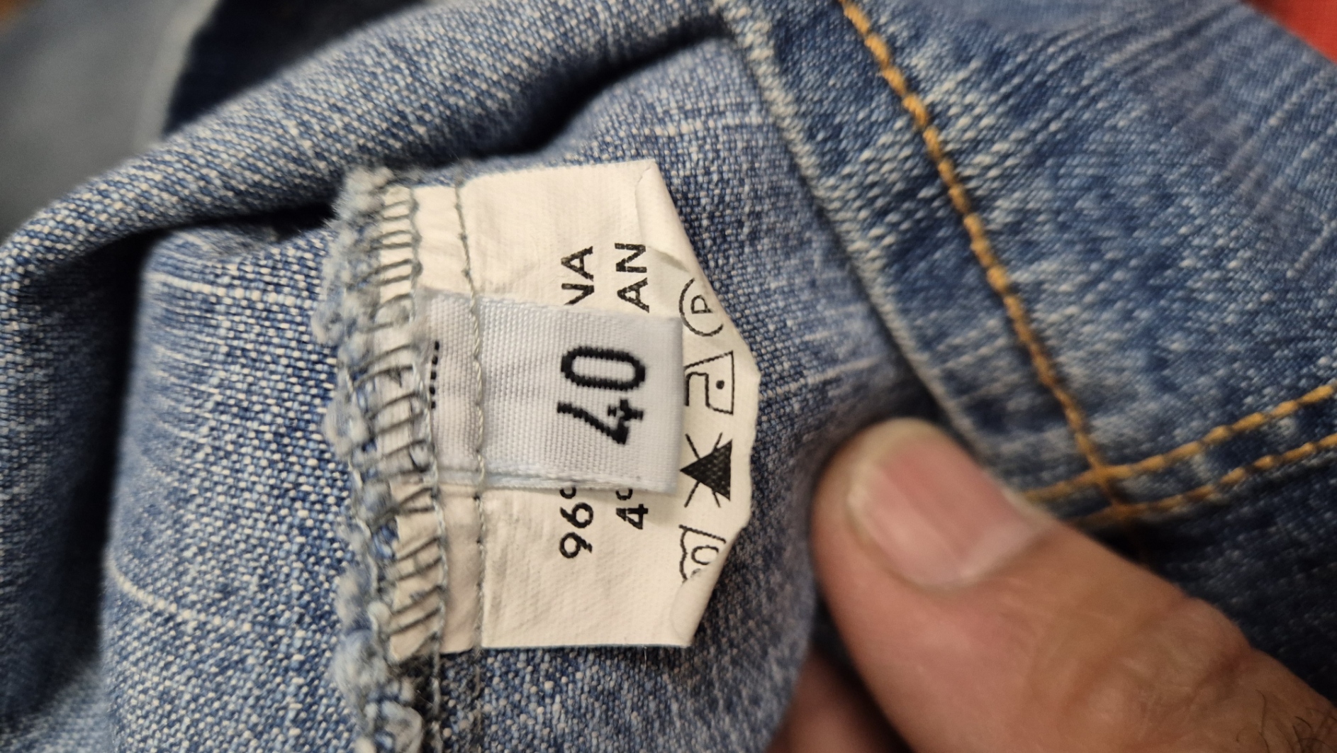 Těhotenská móda - Těhotenská Jeans bunda vel. 40