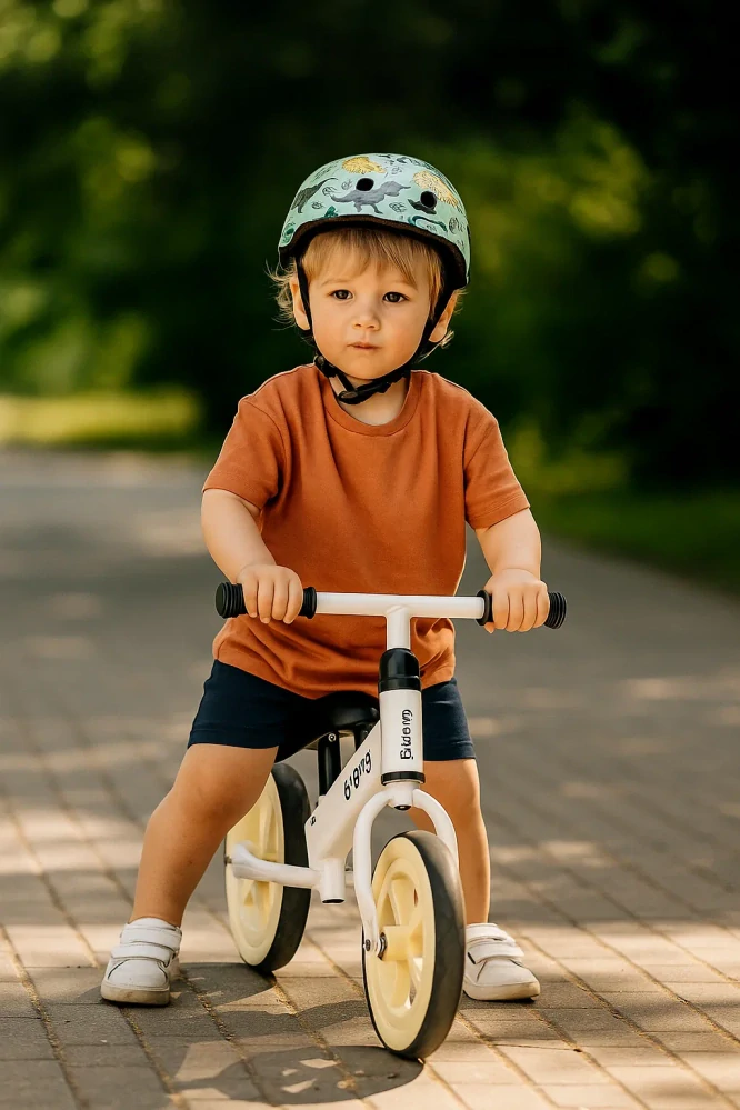 Cyklistická ochranná helma pro děti na kolo, kolečkové brusle a koloběžku ORIX PLUS Dino vel. S