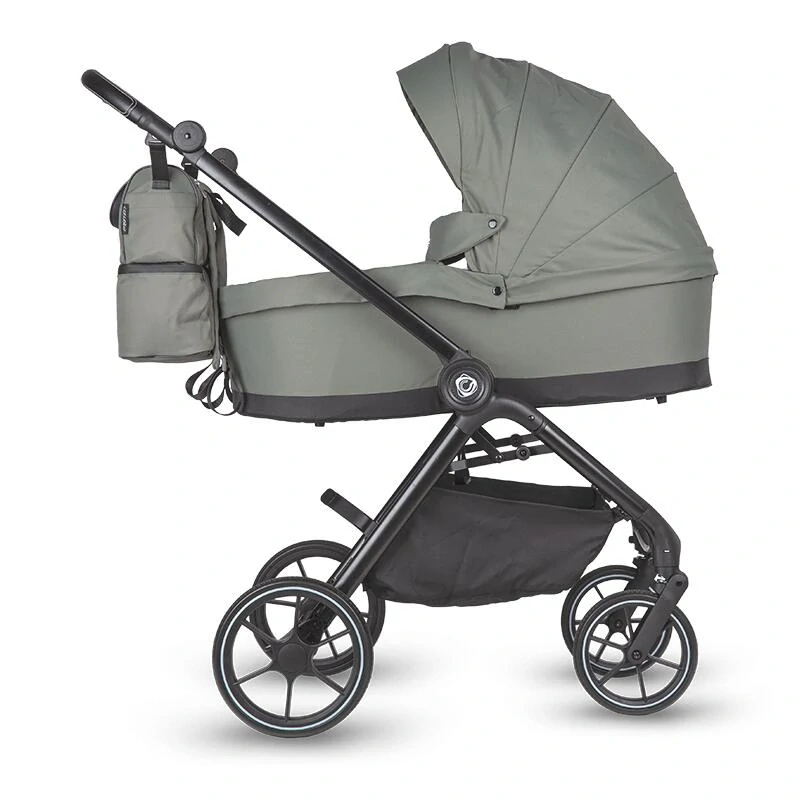 Kočárek Coccolle Serry 2v1 travel system Moss green