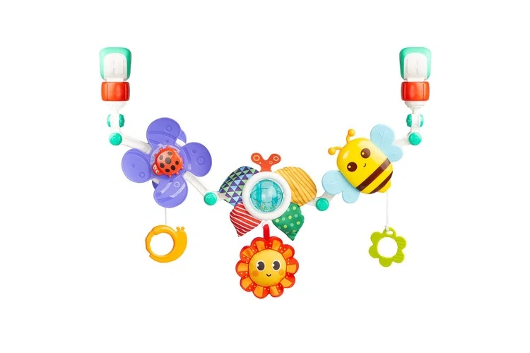 Hrazdička s chrastítky Louka