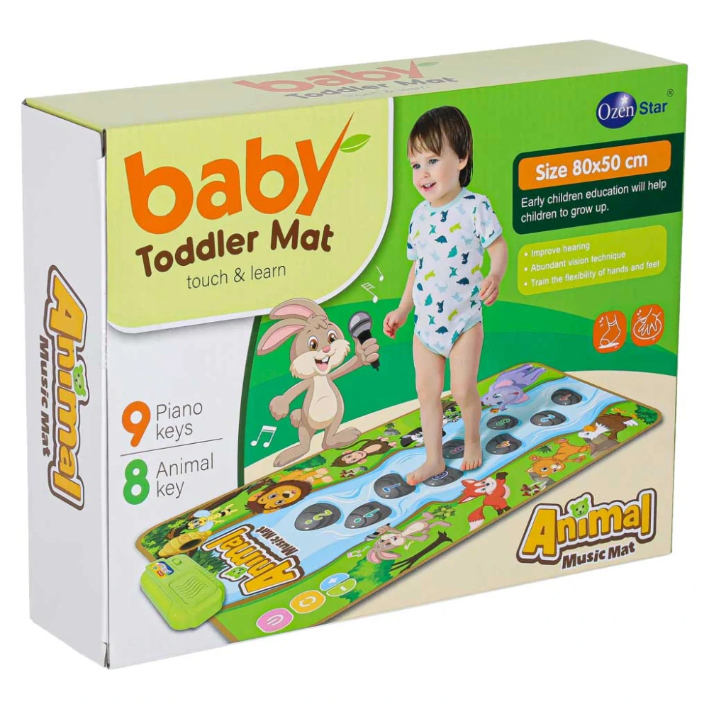 Interaktivní Hudební Podložka se Zvířátky