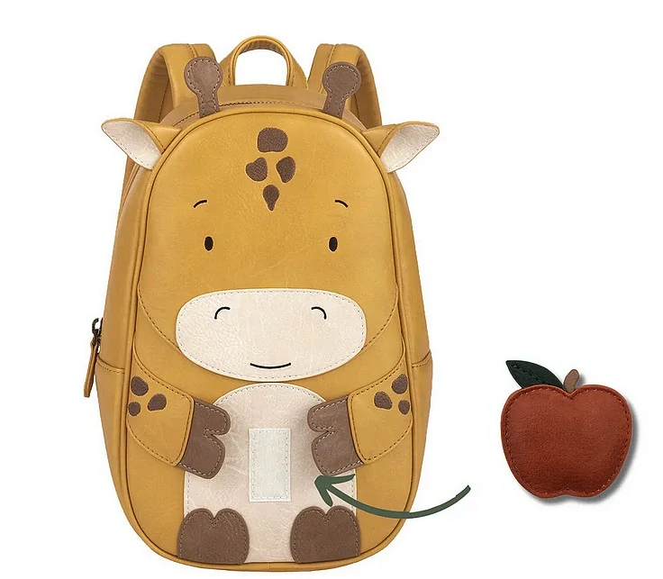 NEW Dětský batůžek z eco kůže Žirafa Trudy - Big Giraffe Trudy