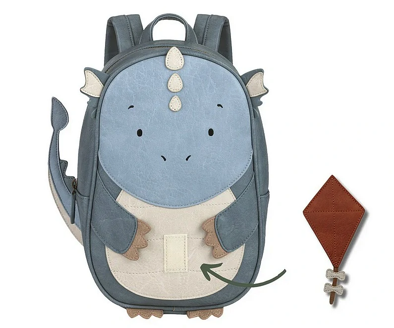 NEW Dětský batůžek z eco kůže Dráček Snorre - Big Drache Snorre