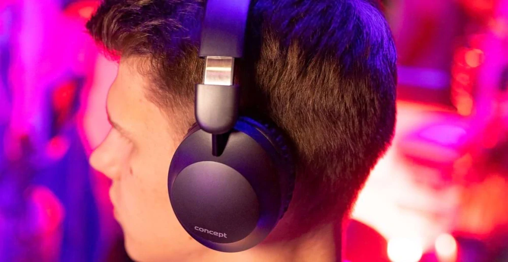 Bezdrátová sluchátka SoundJoy Concept HS4080 Black