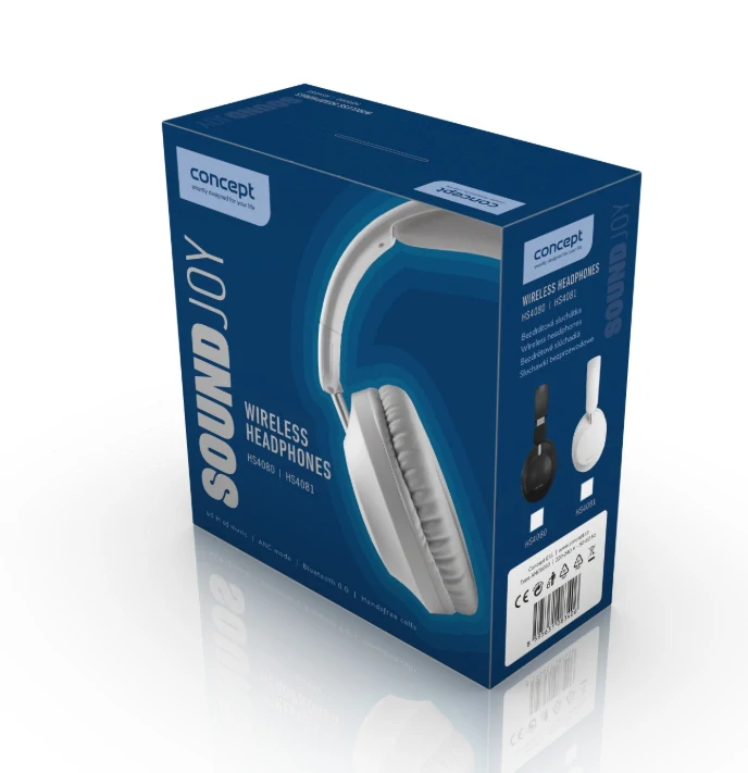 Bezdrátová sluchátka SoundJoy Concept HS4081 White