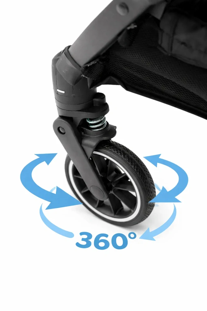 Multifunkční kočárek pro psy a kočky Velo s ventilací a otočnými koly