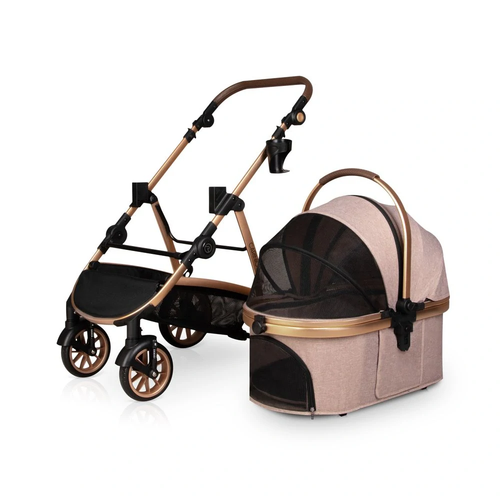 Kočárek Carinio NUKA MOKKA pro mazlíčky