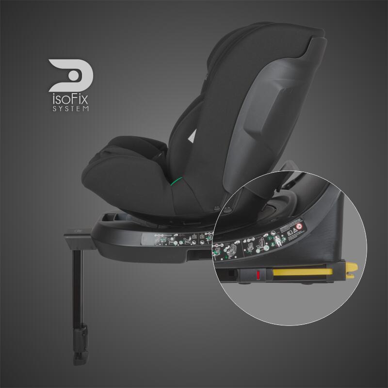 Autosedačka i-Size 40–150 cm Coccolle Ario Black