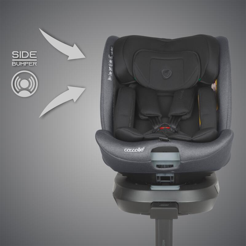 Autosedačka i-Size 40–150 cm Coccolle Ario Anthracite