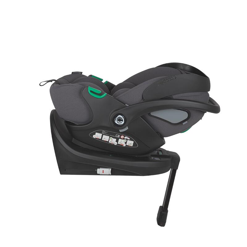 Polohovatelná autosedačka 0-13kg Coccolle Rilax 2v1 i-Size System Greystone
