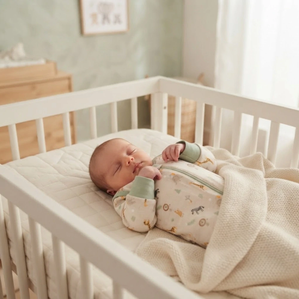 Dětský spací overal s odělávacími rukávy 2,5 TOG BimbiDreams Zimbaue 75cm  (1-12m)