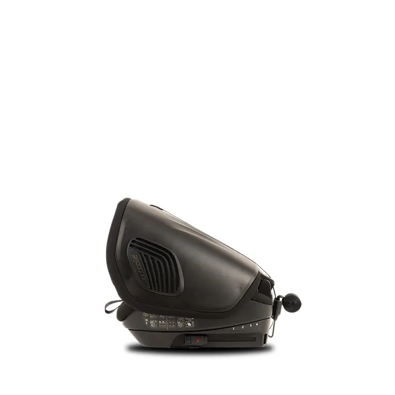 Autosedačka i-Size Coccolle TravelFold 76–150 cm - Carbon Black