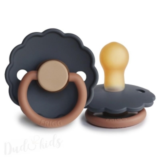 Kaučukový dudlík FRIGG DAISY COLORBLOCK AURORA, 6-18M (1ks)