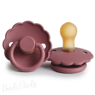 Kaučukový dudlík FRIGG DAISY DUSTY ROSE, 6-18M (1ks)