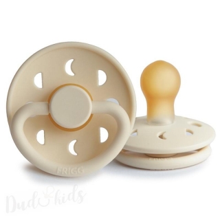 Kaučukový dudlík FRIGG MOON PHASE CREAM, 6-18M (1ks)