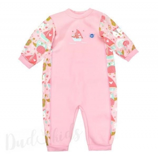 UV dětský neopren - overal - Sova a Kočička 12-24m