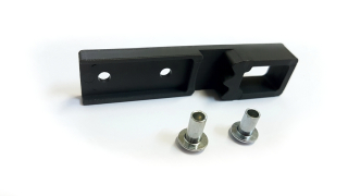 ND_řehtačka do rohatky s vnitřním ozubením - černá rohatka