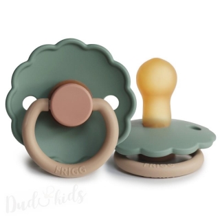 Kaučukový dudlík FRIGG DAISY COLORBLOCK WILLOW, 0-6M (1ks)