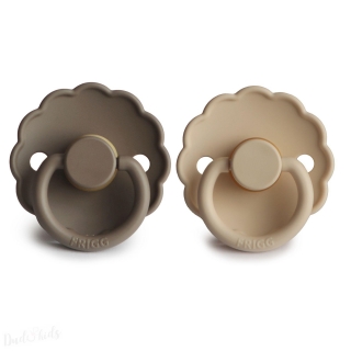 DUO kaučukový dudlík FRIGG Portobello+ Croissant 0-6M 