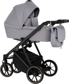  Kombinovaný kočárek Paradise Baby VR - světle šedý 06