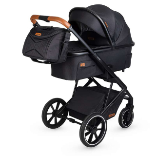   Kočárek Coccolle Nessia 2v1 travel system Diamond Black 