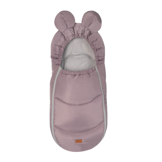 Zimní elegantní fusak Mouse - pink