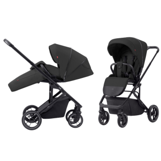 Sportovní kočárek reversibilní ALFA PLUS Midnight Black