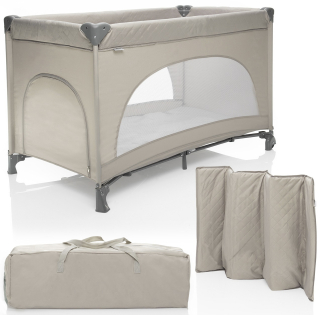 Postýlka skládací Lely, Sand Beige odlehčená