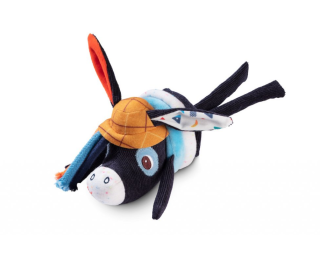 Vibrační závěsná hračka Lilliputiens Oslík Ignác 