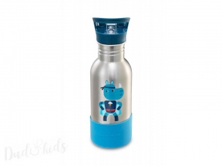 Lilliputiens - nerezová lahev na pití - nosorožec Marius - 600 ml
