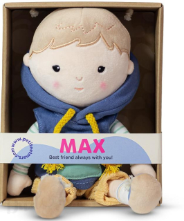 PETITE&MARS Panenka plyšová Max 0m+, 35 cm