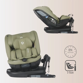 Autosedačka i-Size 40-150cm Coccolle Velsa Moss Green