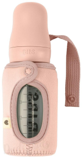 Obal na kojeneckou láhev neopren malý Blush BIBS