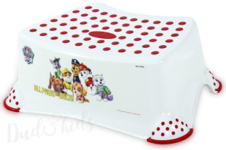 Dětské stupátko k WC/umyvadlu Lorelli Paw Patrol tlapkova patrol do 80kg stupínek pro děti