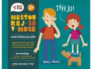 Naučná společenská hra Nešťourej se v nose - nová generace