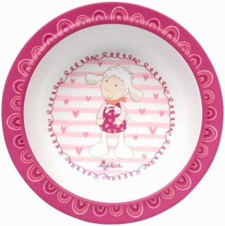 Dětská Melamin baby mistička se silikonem SCHNUGGI - NOVÝ DESIGN (15,5 cm) sigikid miska