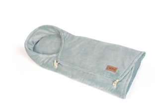 Zavinovací deka / zavinovačka TEDDY pastel green