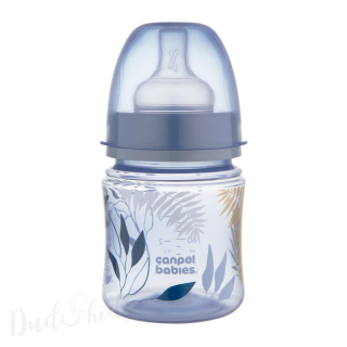 Canpol babies Antikoliková lahev EasyStart GOLD 120ml modrá