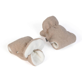 Zimní rukavice na kočárek BOUCLE light beige