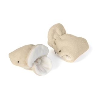Zimní rukavice na kočárek BOUCLE cream