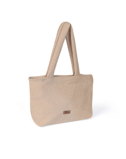 Taška BOUCLE dark beige